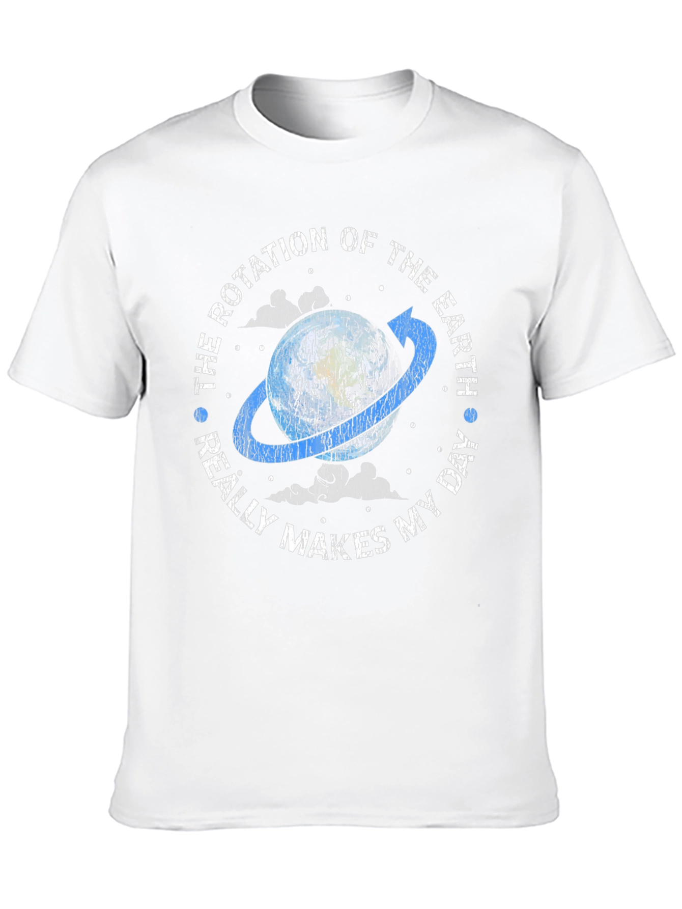 Earth Rotation Graphic Tee - Makes My Day!