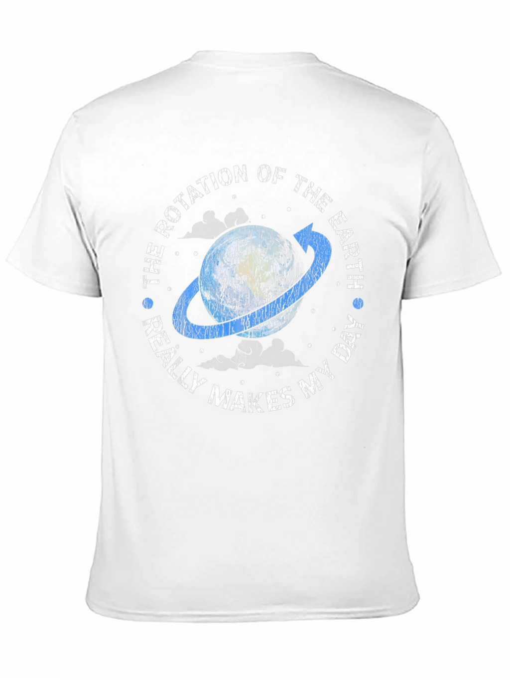 Earth Rotation Graphic Tee - Makes My Day!