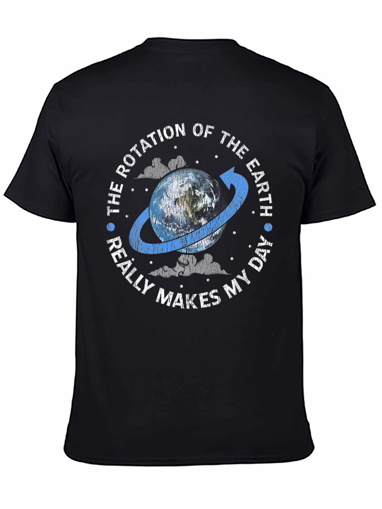 Earth Rotation Graphic Tee - Makes My Day!