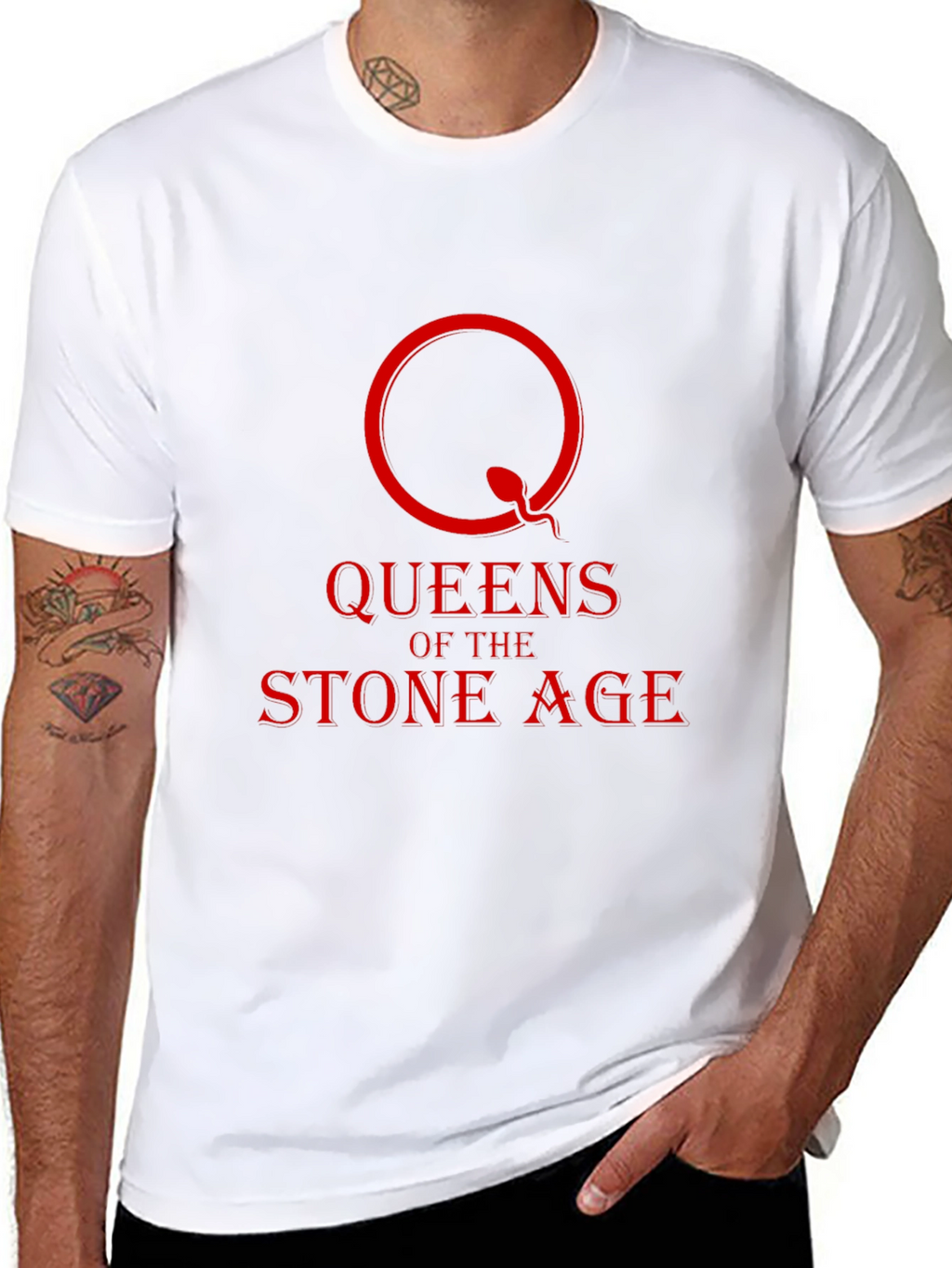 Queens of the Stone Age Band T-Shirt - Black
