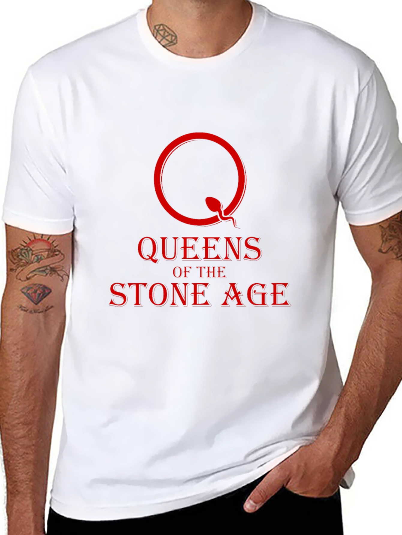 Queens of the Stone Age Band T-Shirt - Black