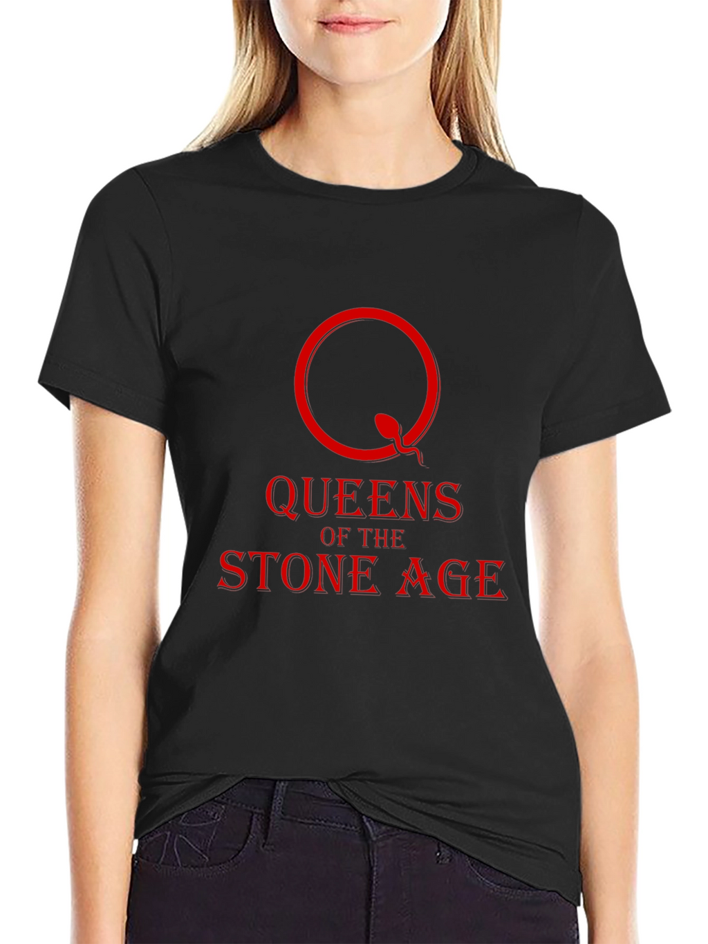 Queens of the Stone Age Band T-Shirt - Black