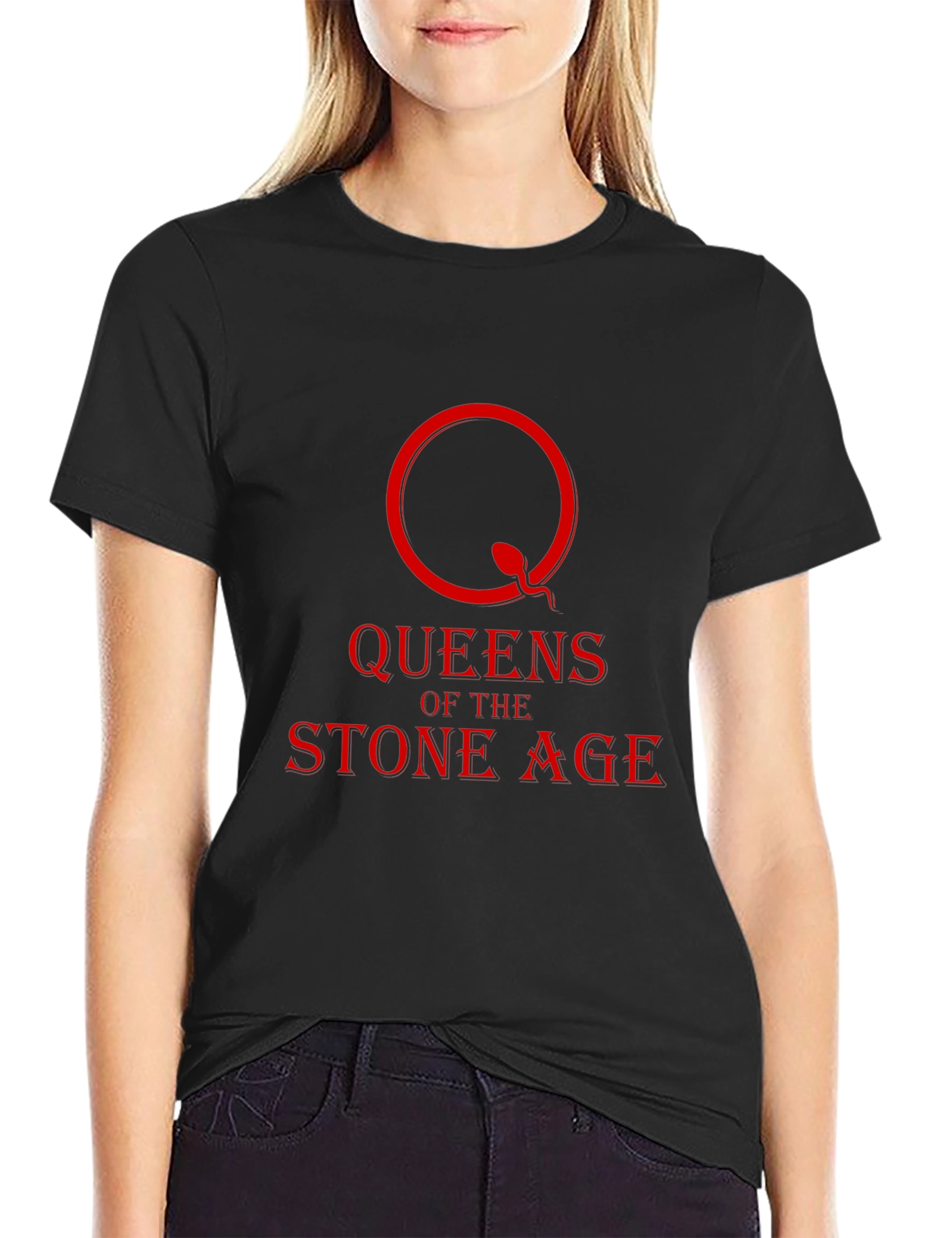 Queens of the Stone Age Band T-Shirt - Black