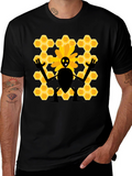 Bee & Honeycomb Graphic T-Shirt - Unisex