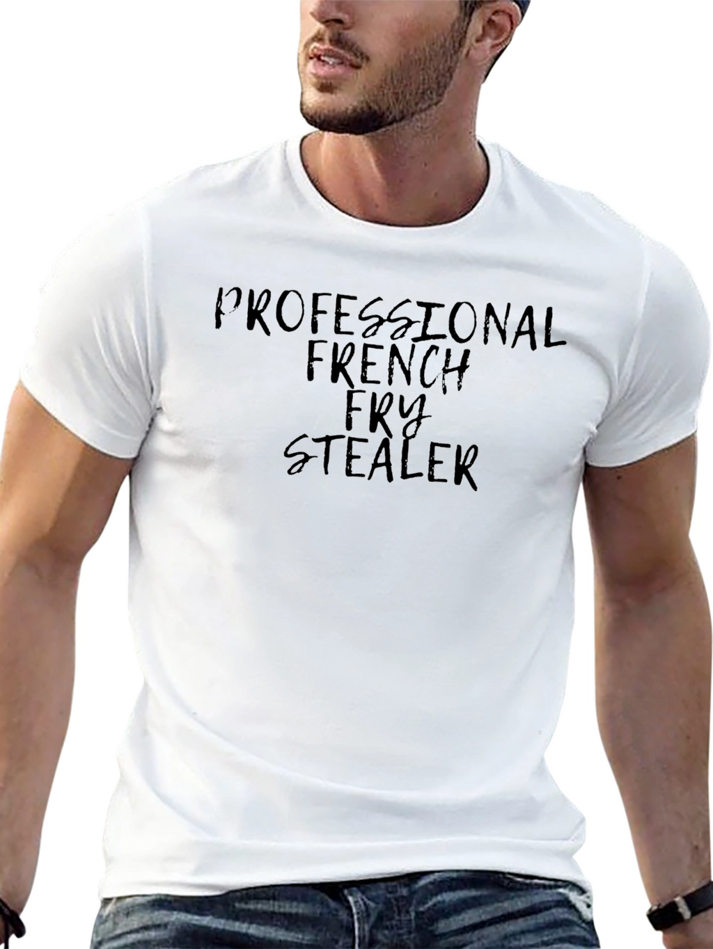 Funny French Fry Stealer T-Shirt