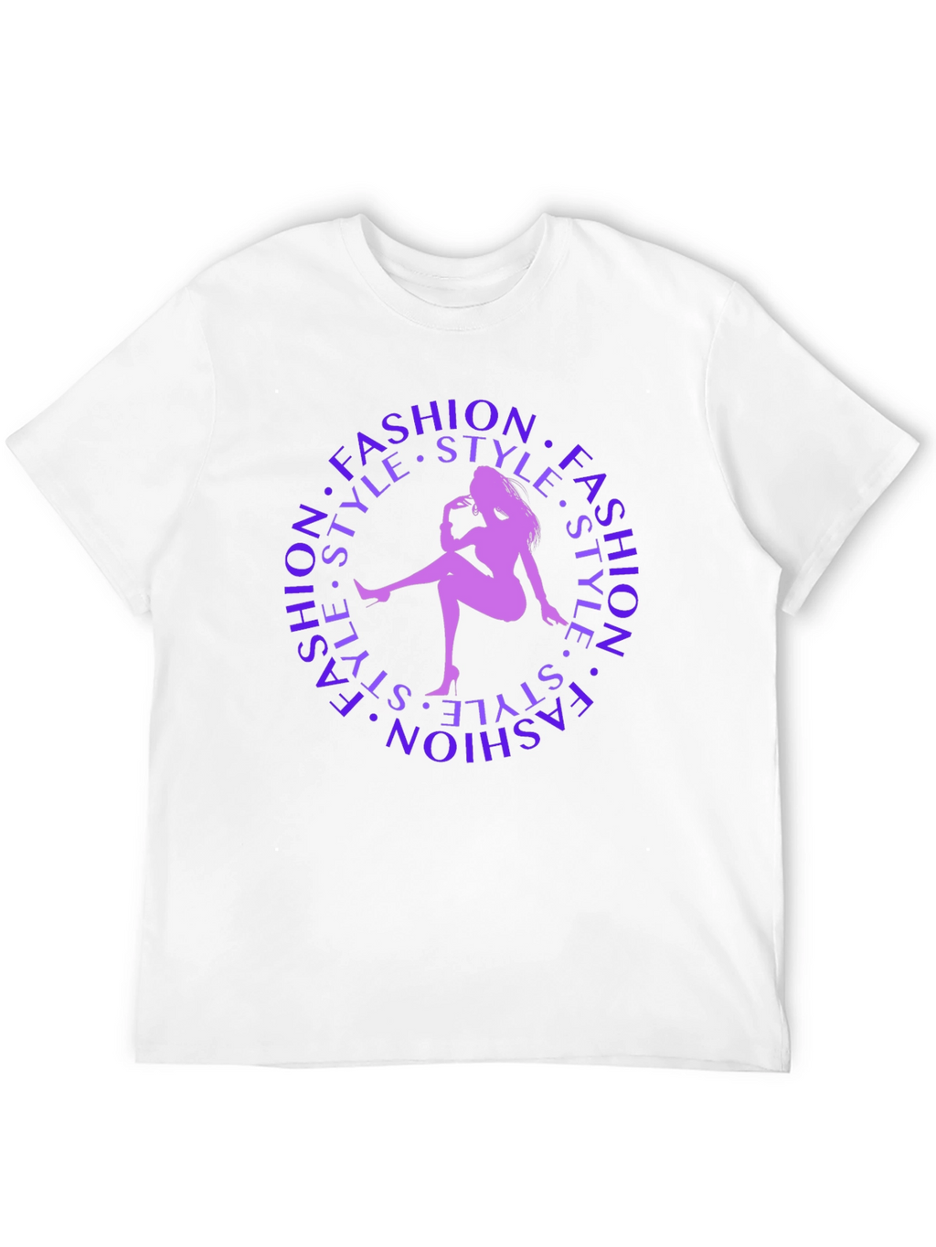 Fashion Style Silhouette Graphic Tee
