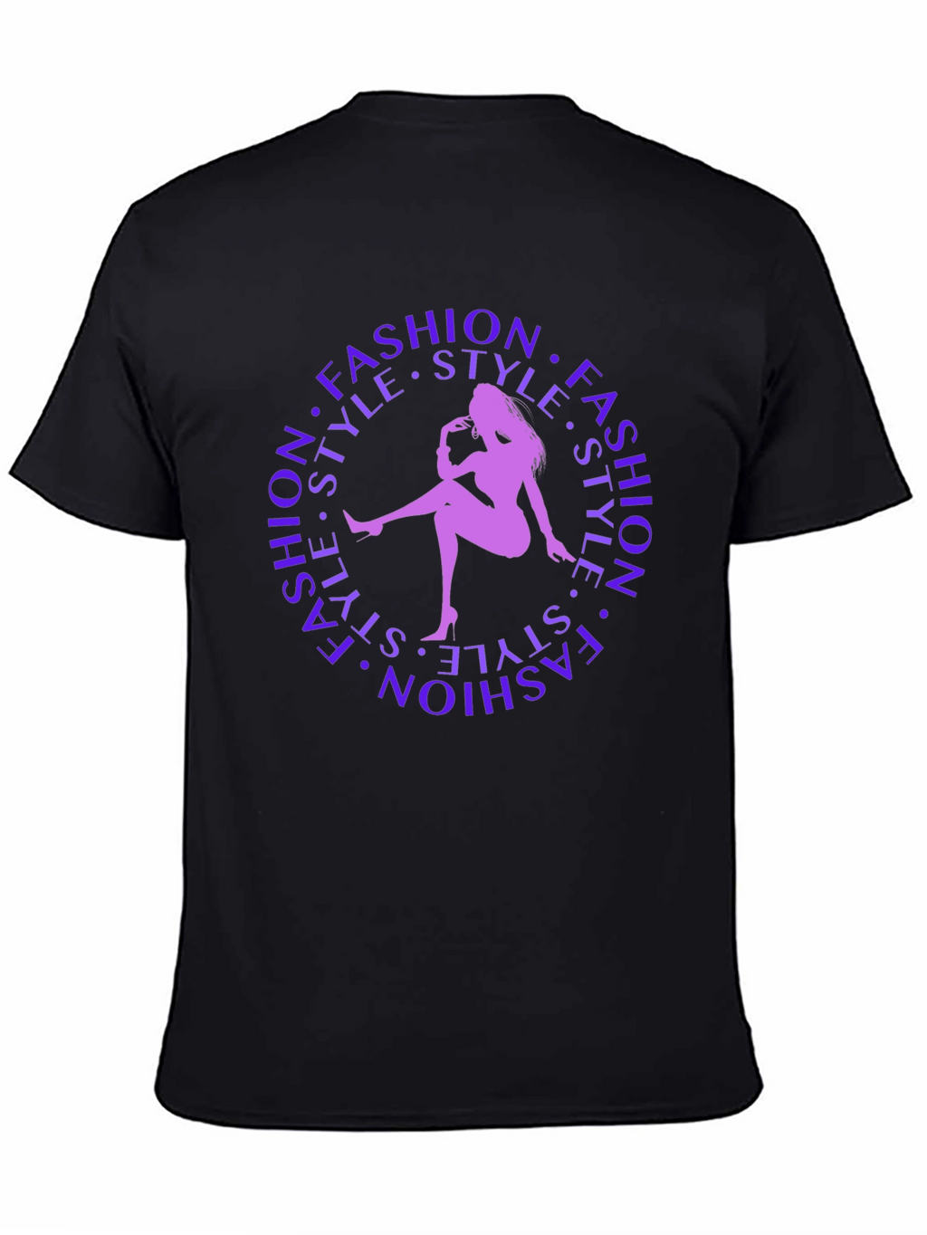 Fashion Style Silhouette Graphic Tee