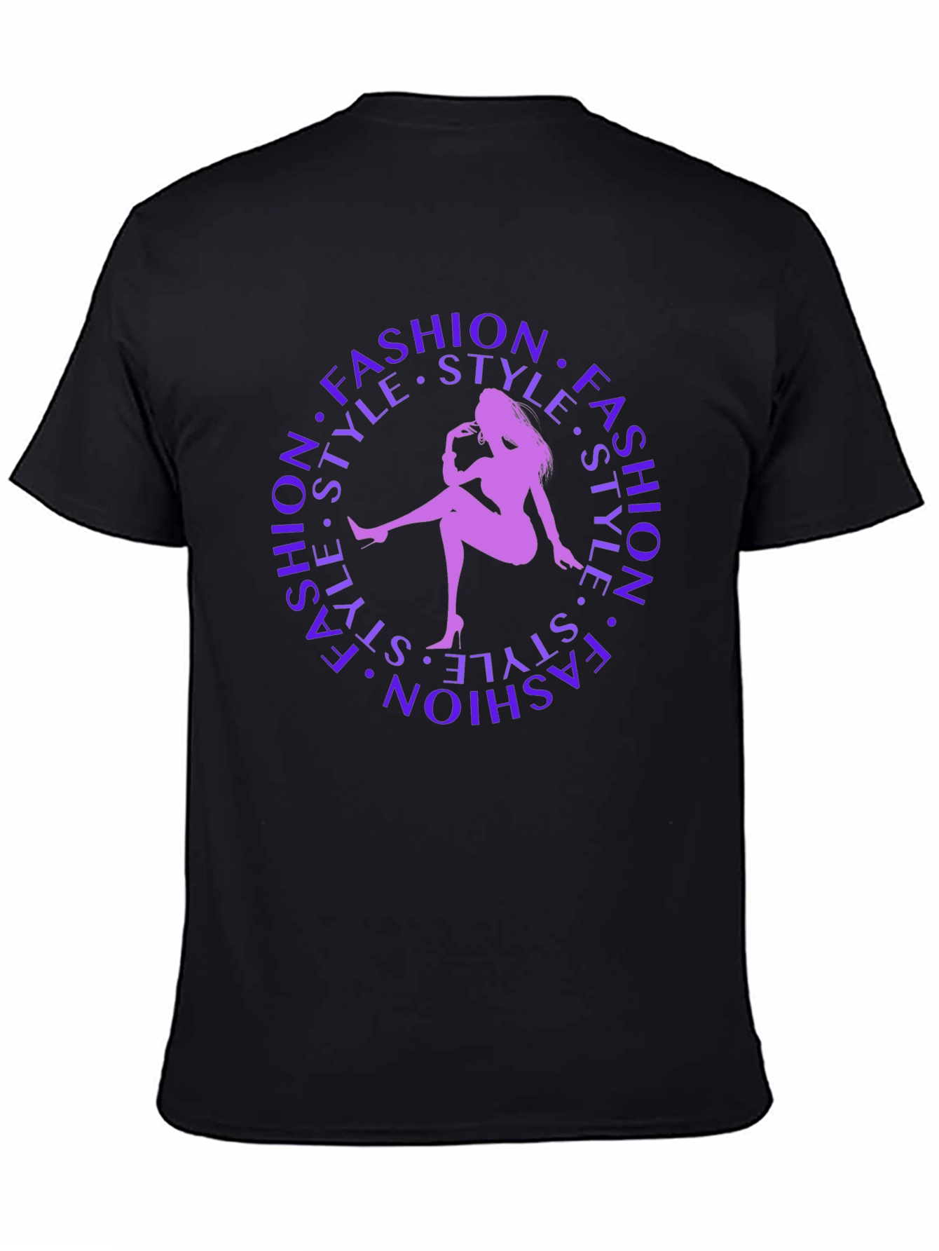 Fashion Style Silhouette Graphic Tee