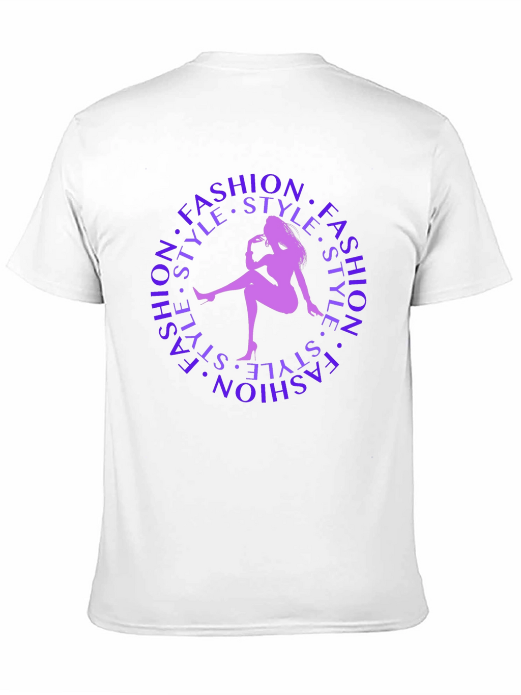 Fashion Style Silhouette Graphic Tee