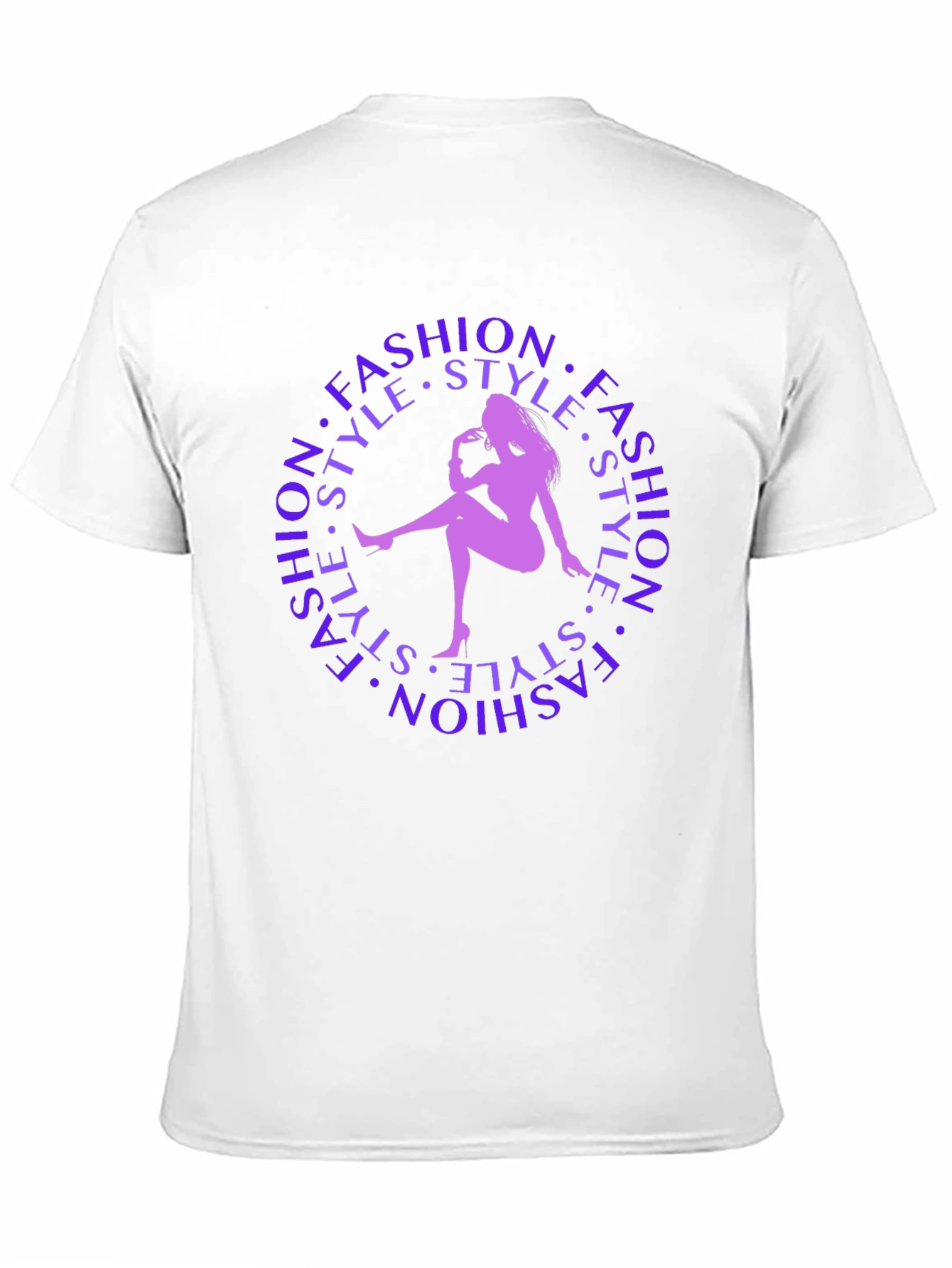 Fashion Style Silhouette Graphic Tee