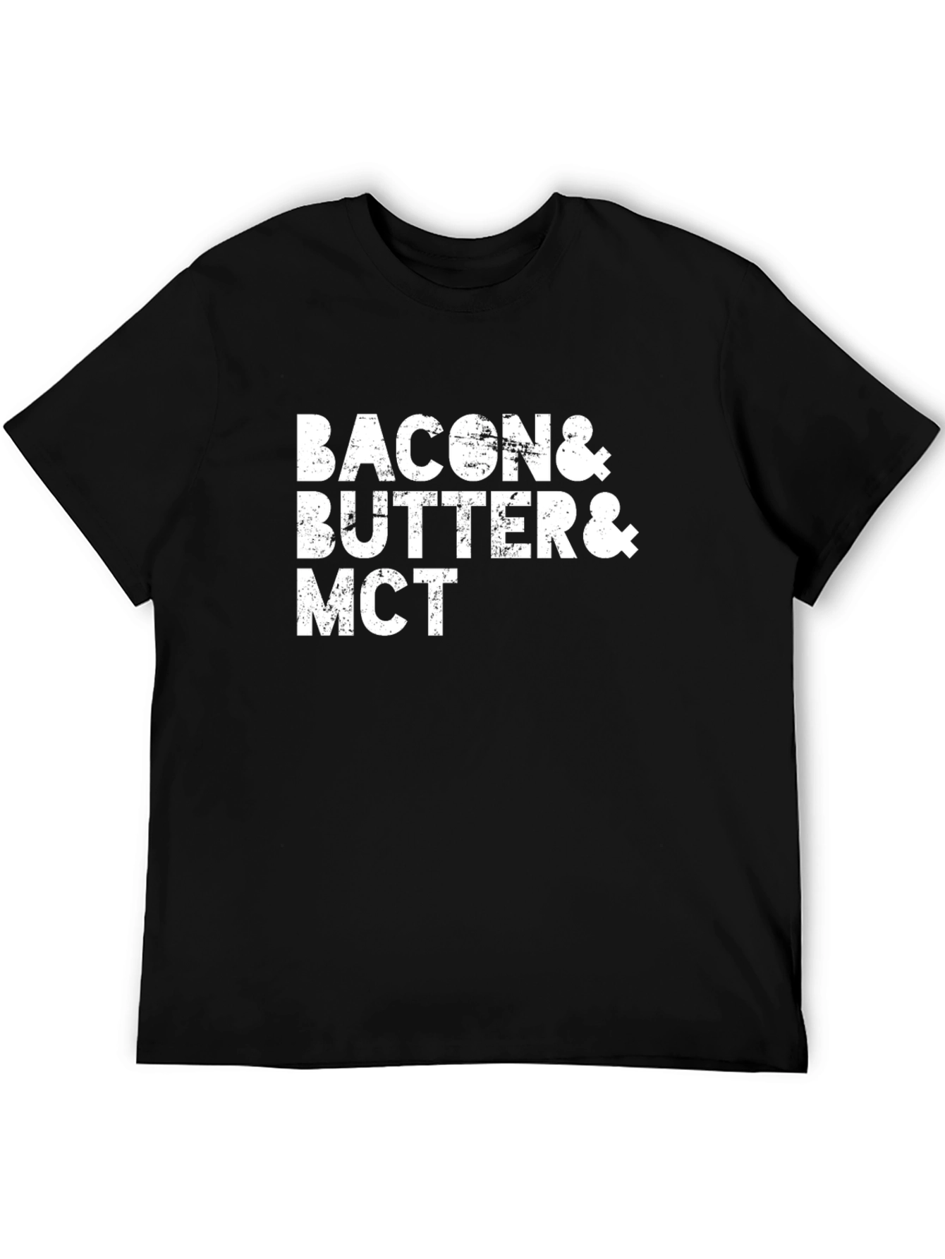 Bacon Butter & MCT Graphic T-Shirt - Keto Diet Tee