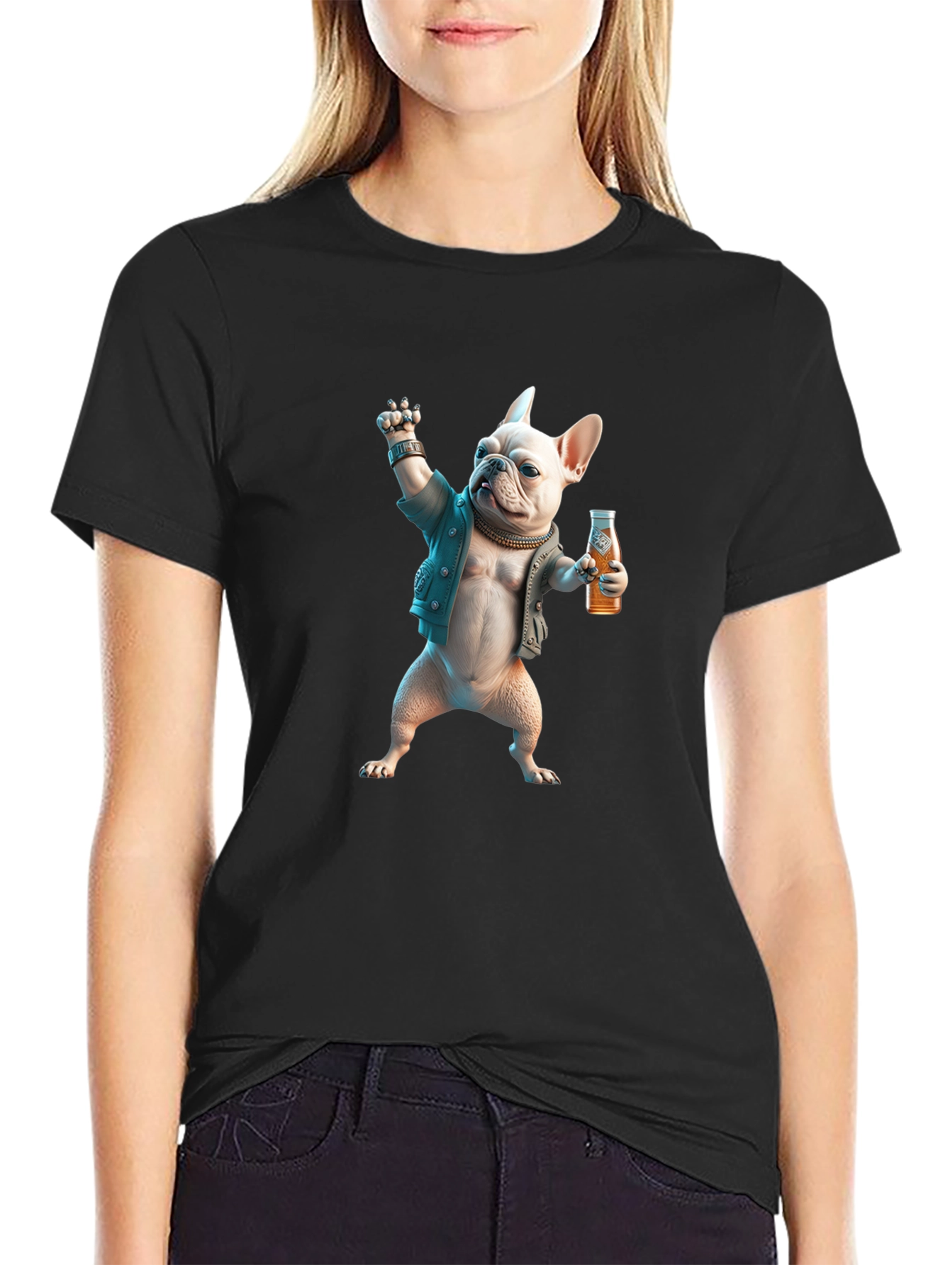 Cool Dog Graphic T-Shirt
