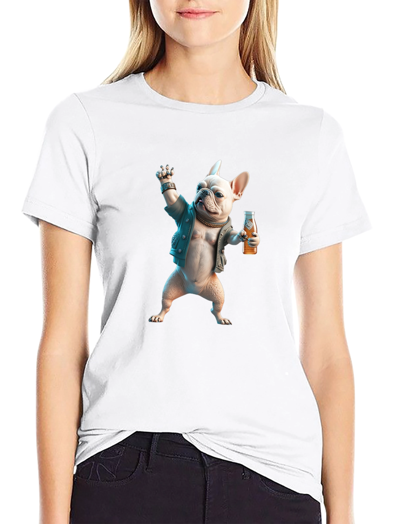 Cool Dog Graphic T-Shirt
