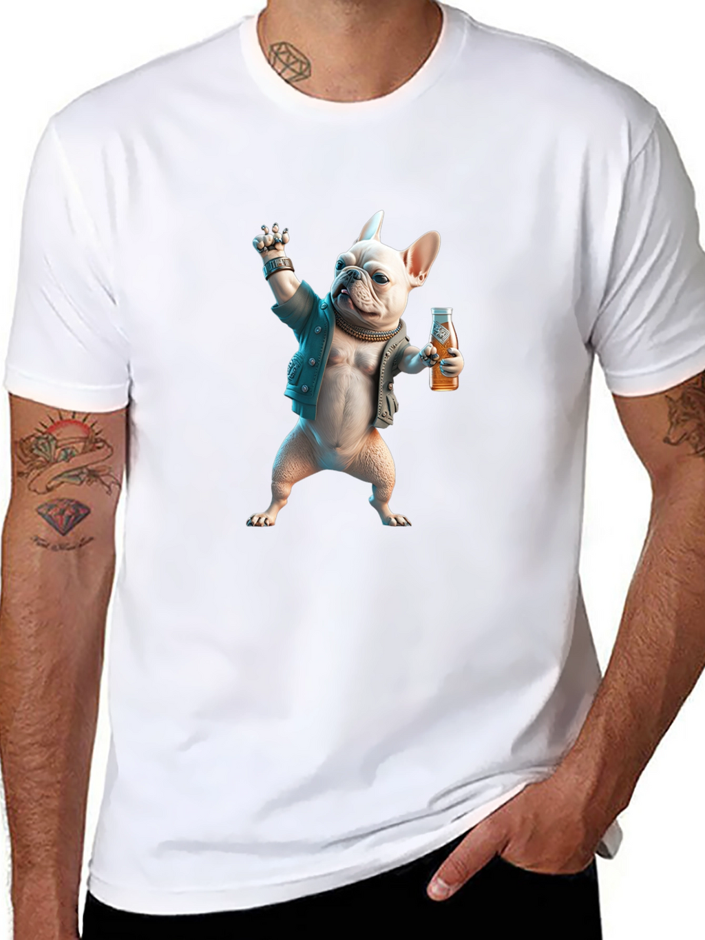 Cool Dog Graphic T-Shirt