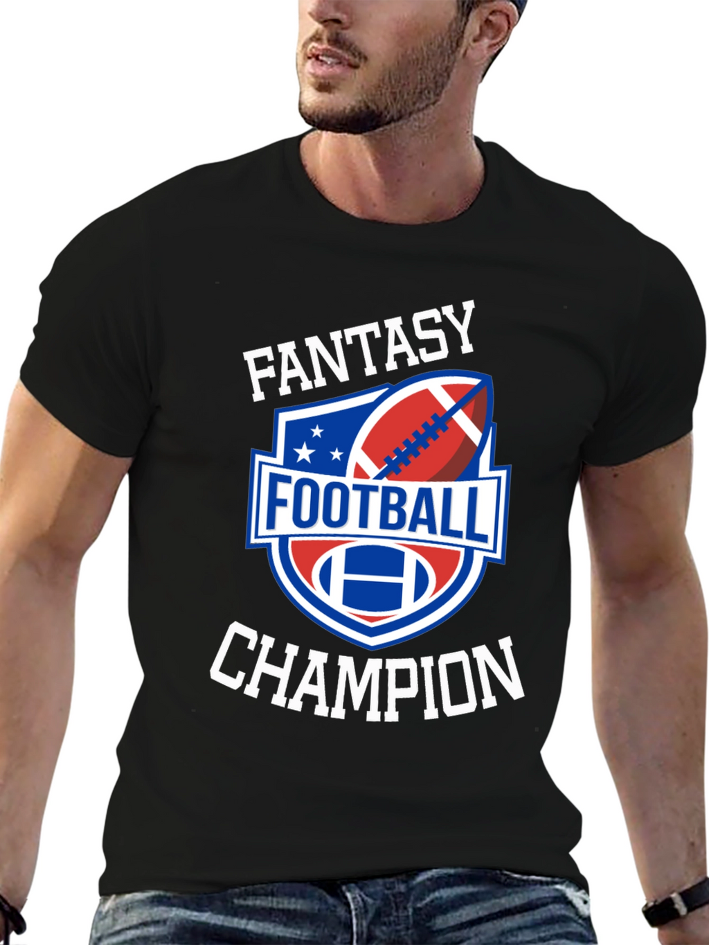 Fantasy Football Champion Graphic Tee