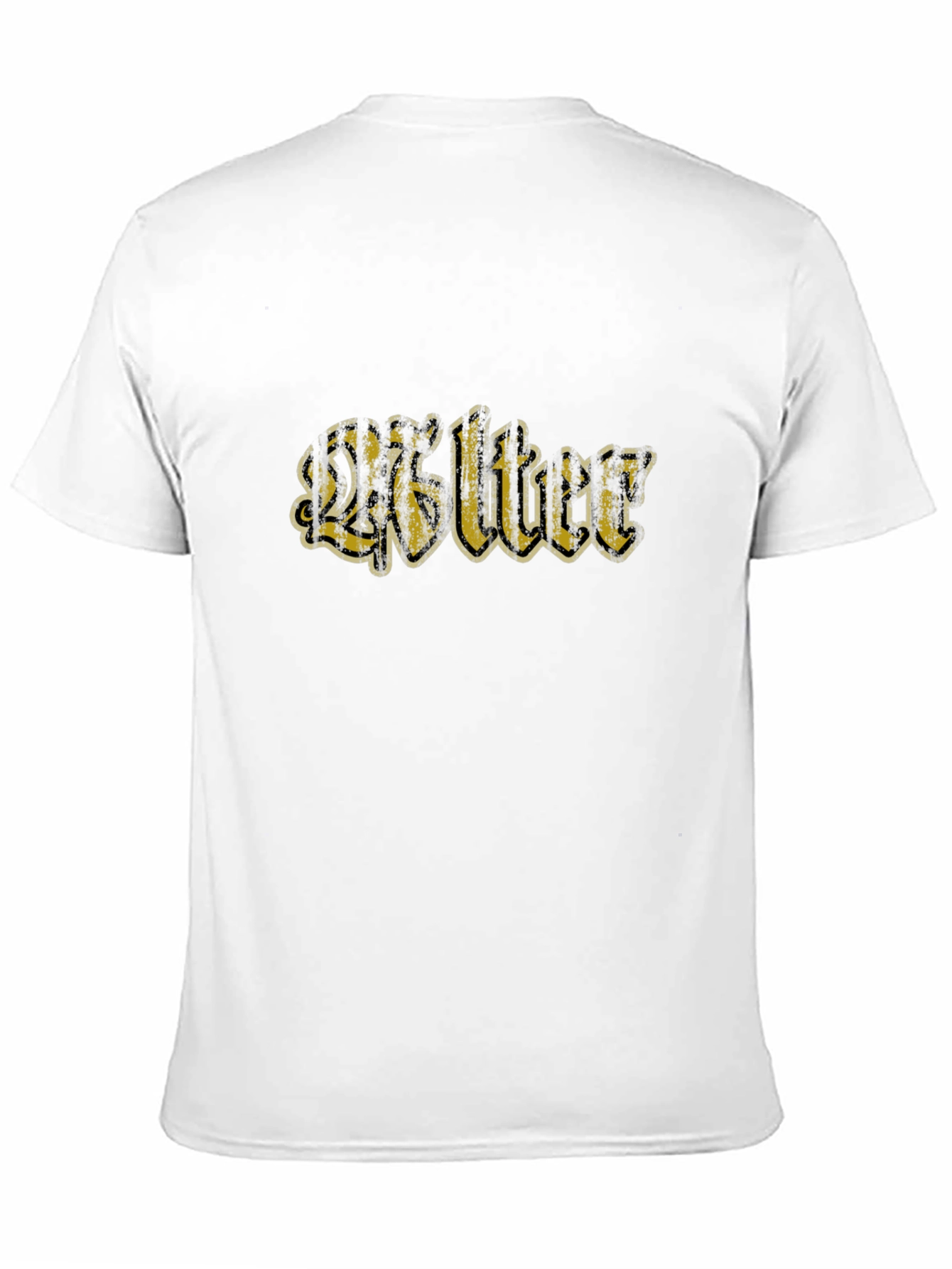 Retro Walter Graphic Black T-Shirt