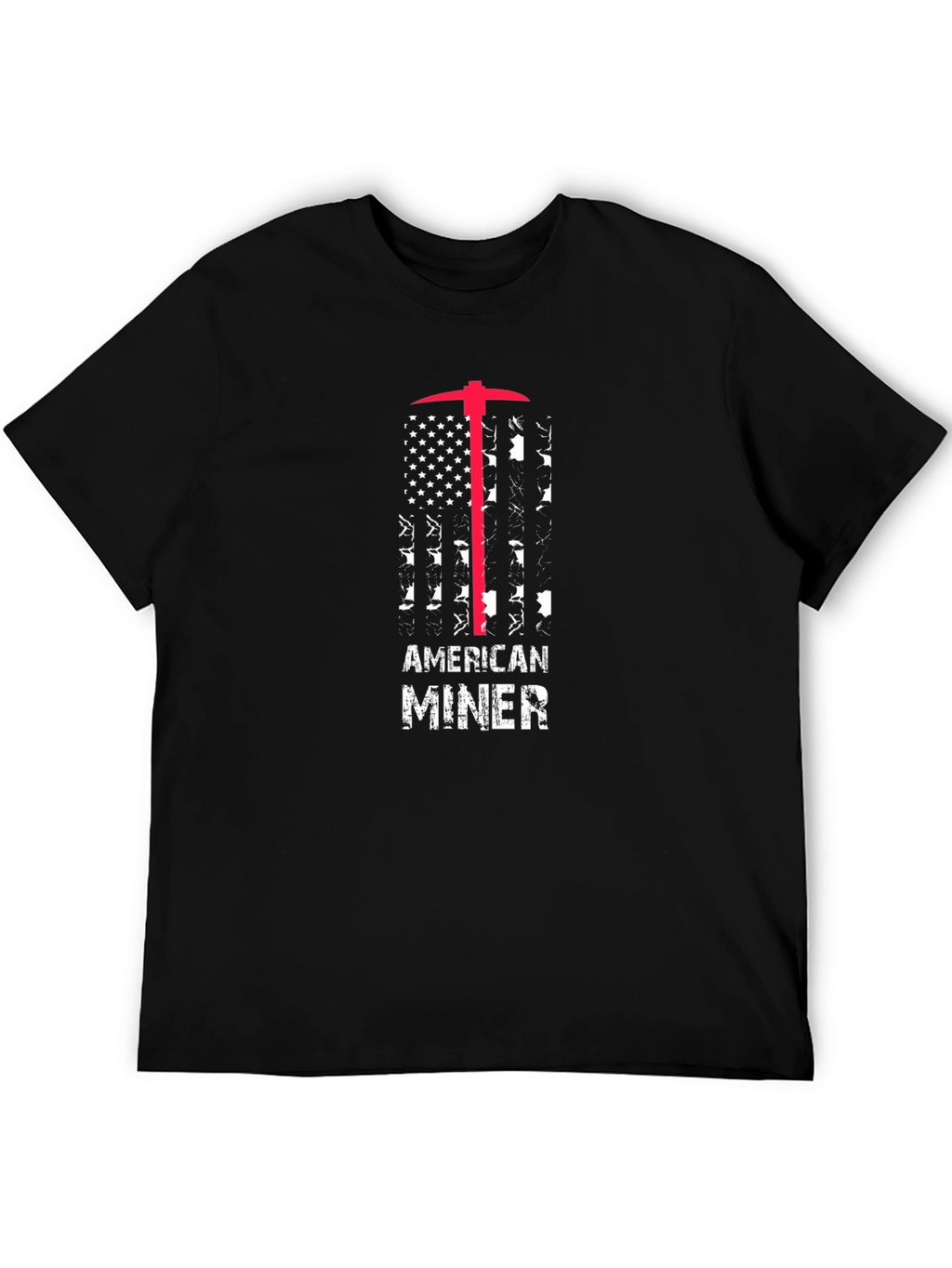American Miner Graphic Tee - Black