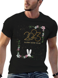 Happy New Year 2023 Rabbit T-Shirt