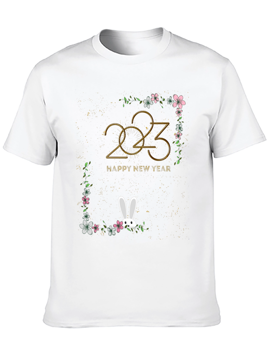 Happy New Year 2023 Rabbit T-Shirt