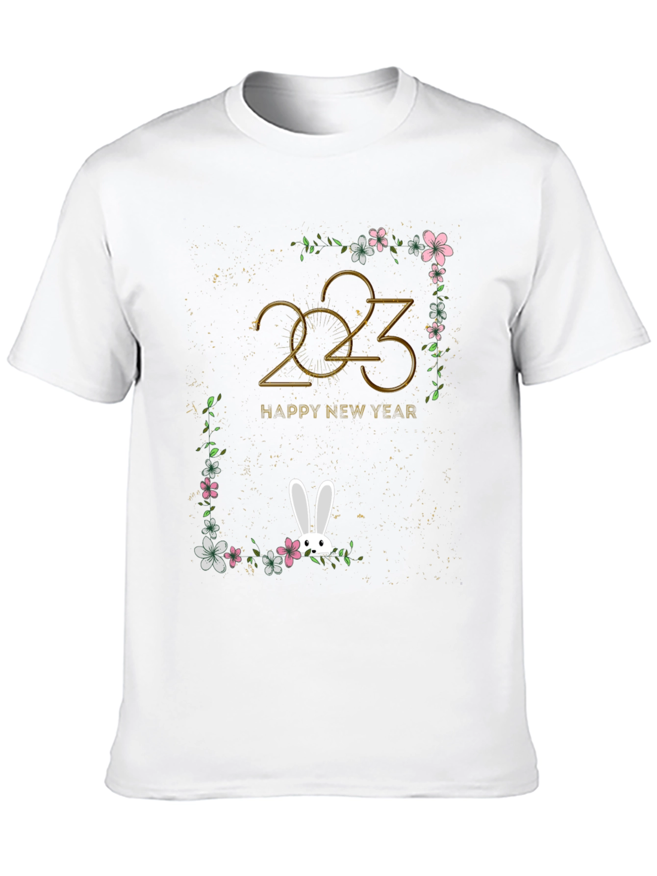 Happy New Year 2023 Rabbit T-Shirt