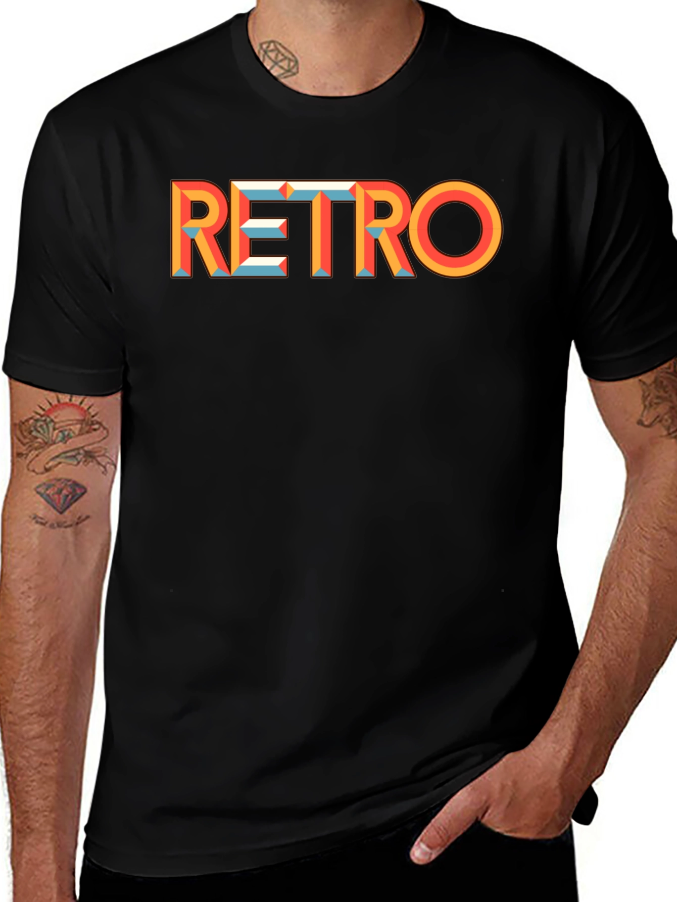 Retro Graphic Tee - Vintage Inspired Design